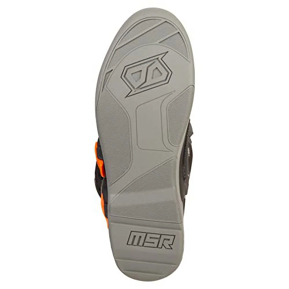 MSR M3X Motorcross Boot (11, Grey/Orange)