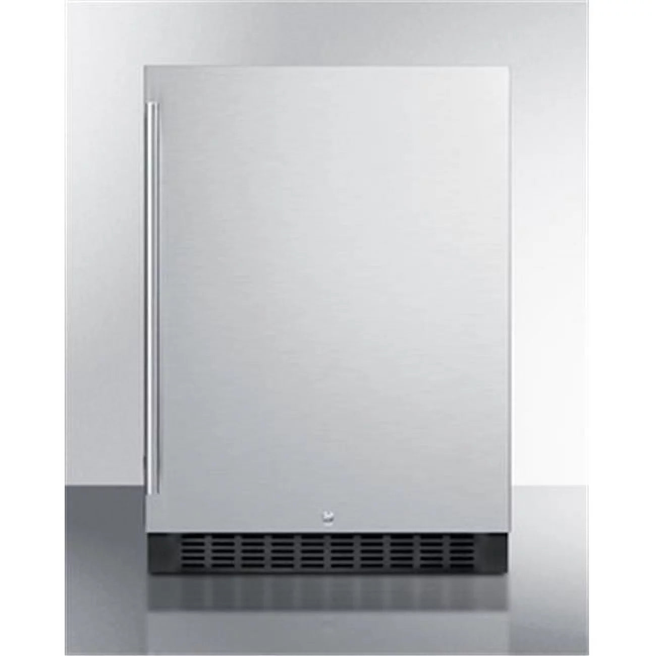 24 in. Freestanding Counter Depth Compact Refrigerator, Black