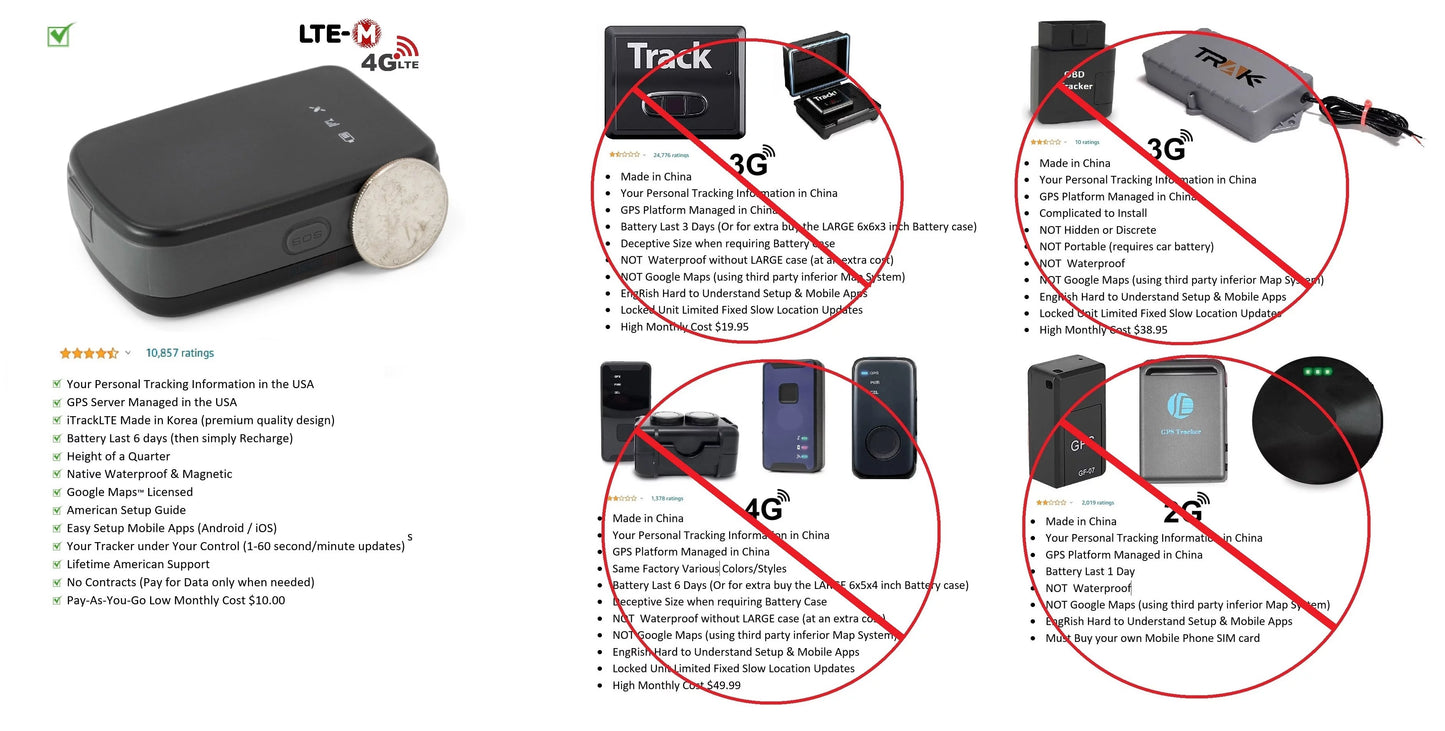 Investigations Personal Hikers Real Time GPS Tracking Device