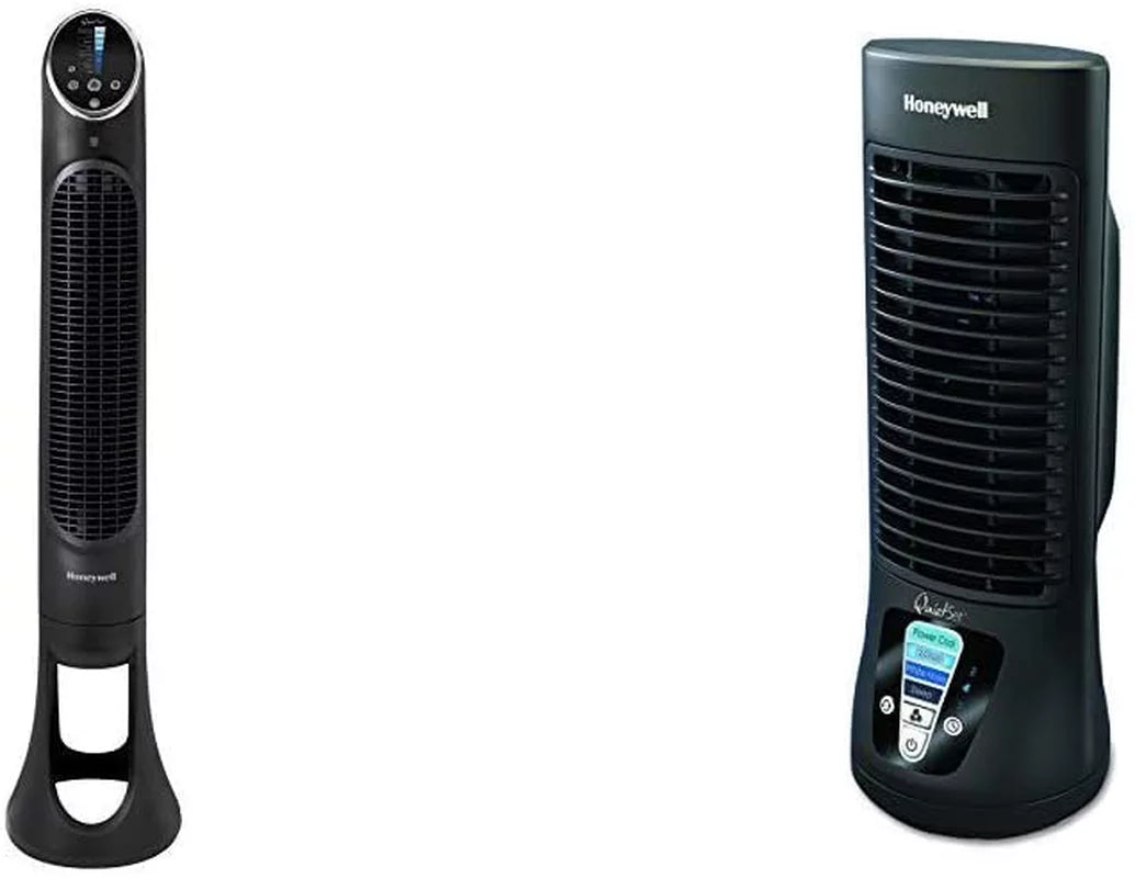 Honeywell QuietSet Whole Room Tower Fan-Black, HYF290B