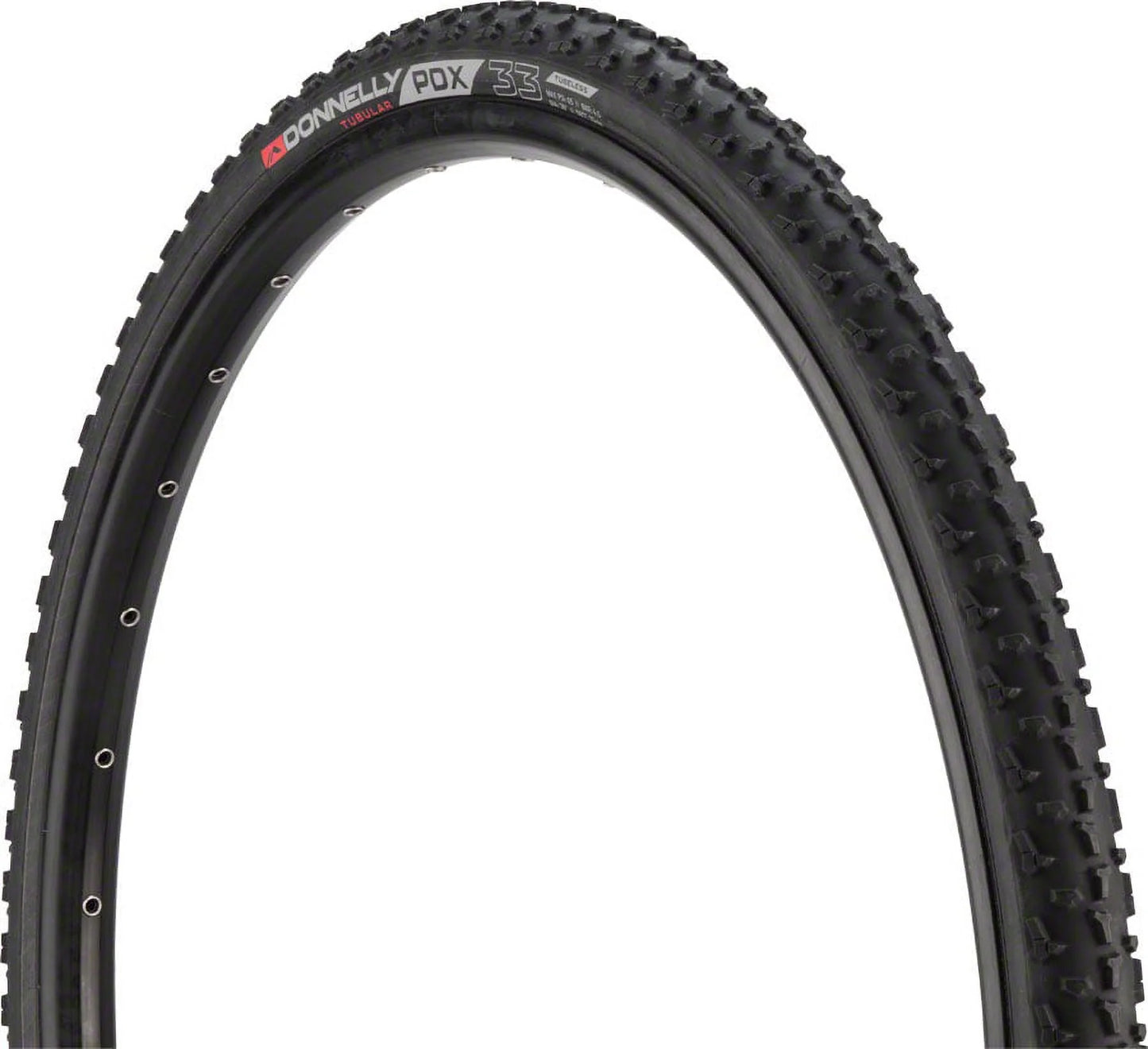 Donnelly Pdx 700Cx33C Folding Bicycle Tire 60Tpi - Black - D10012