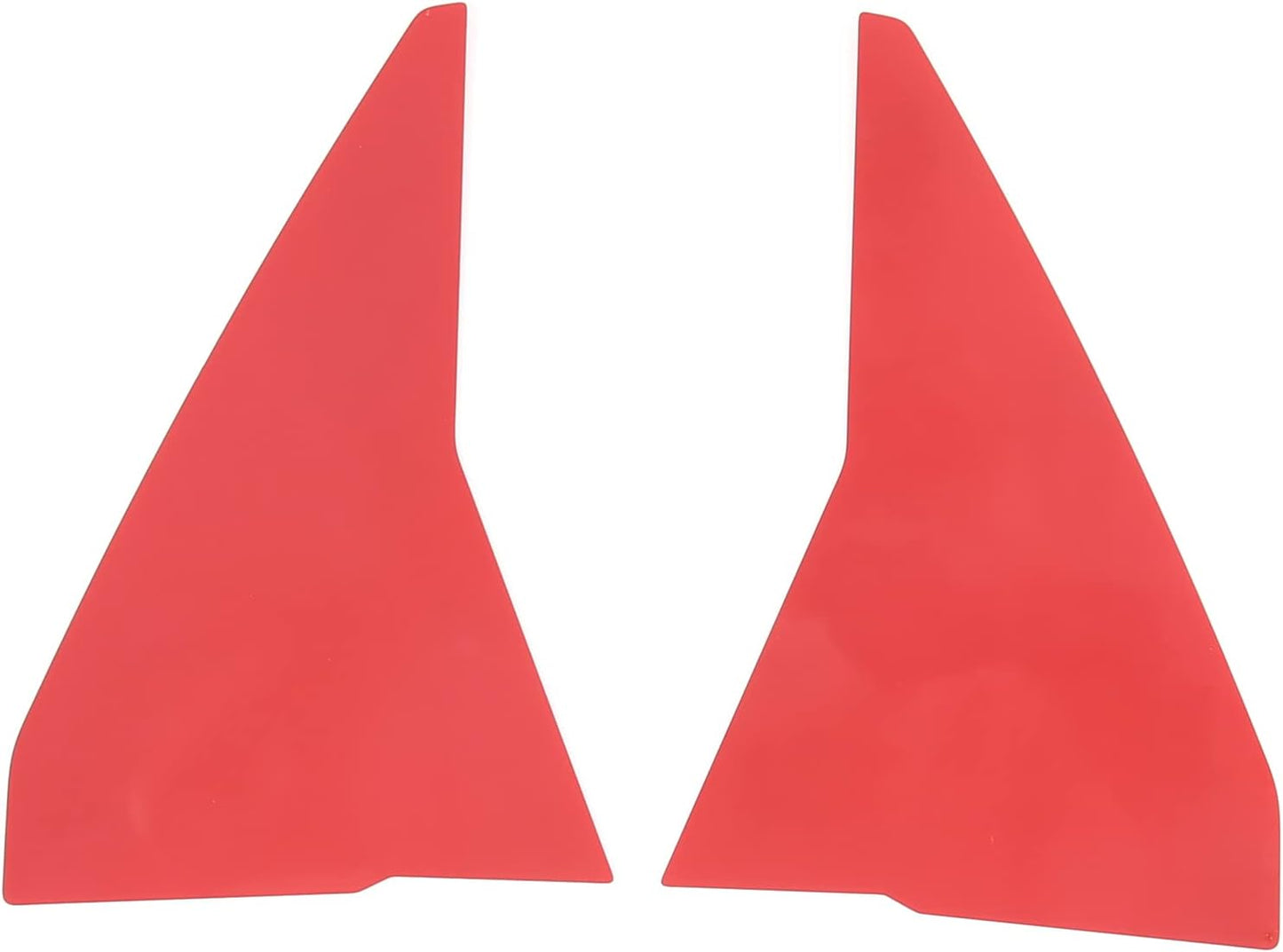 Engine Bay Front Wall Cover Trim Compatible with Corvette C8 Stingray 2020-2023 Aluminum Alloy Red 2PCS Engine compartment Interior Decoration Accessories