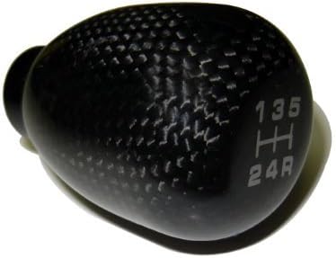 10x1.5mm Threaded (NO adapters) 5 Speed Type-R Type-S in Real Hand-Laid Carbon Fiber Selector Shift Knob for Acura Integra RSX DC2 DC5 002 03 04 05 06 2002 2003 2004 2005 2006