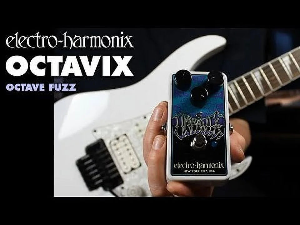 Electro-Harmonix Octavix Octave Fuzz Guitar Effects Pedal