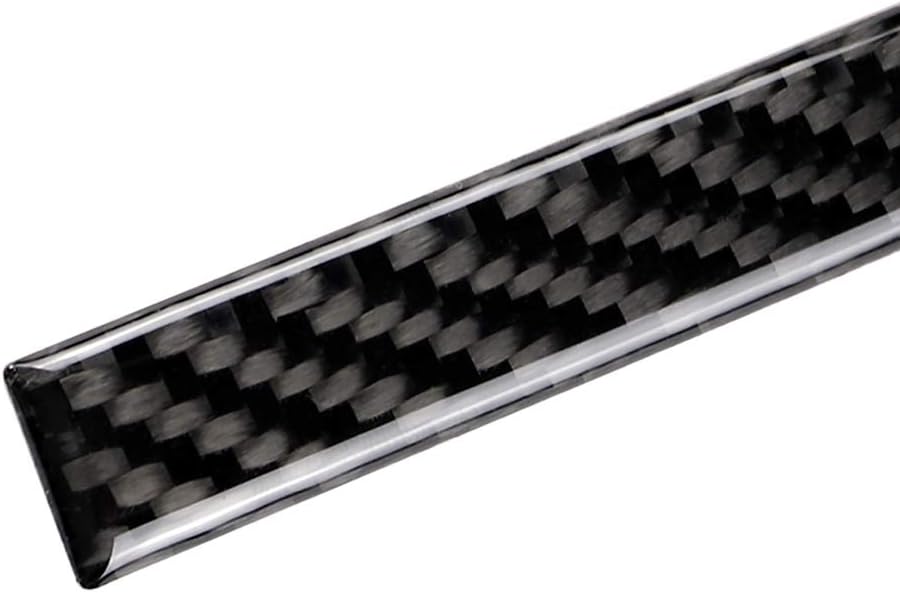 LOVFASHION Gear Shift Panel Cover Frame Trim for Lexus IS250 IS300 2013-2018, Car Interior Decoration Carbon Fiber Texture,2PCS