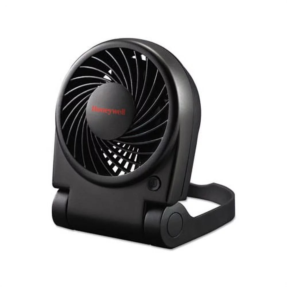 Turbo On The Go USB/Battery Powered Fan Black