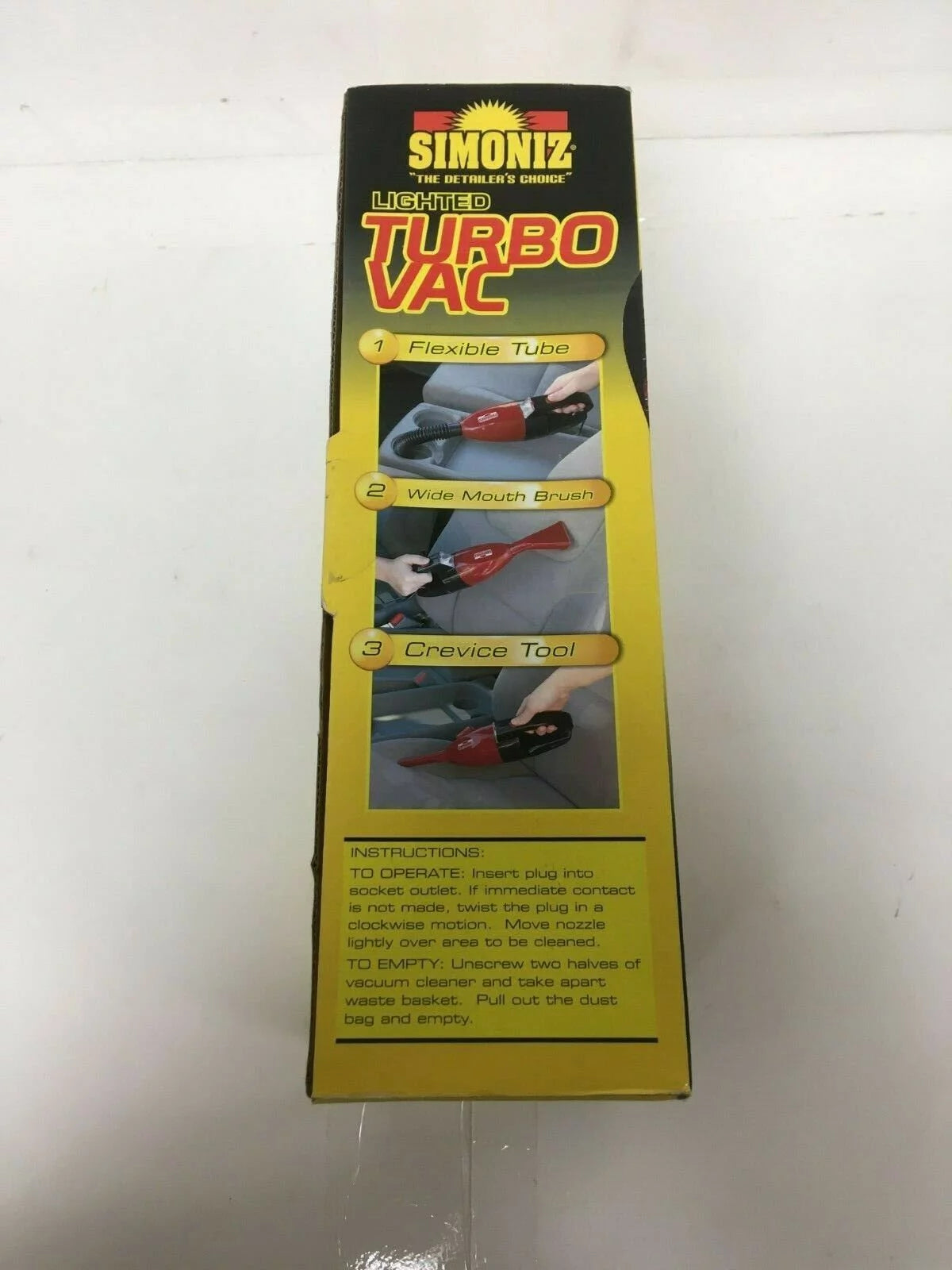 Simoniz 60 Watt Lighted Turbo Vac