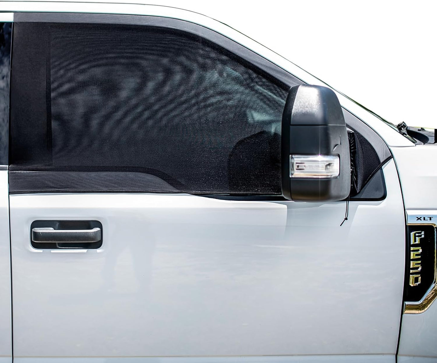 Sedans and Compact SUV Car Front Window Screens for Camping Front Windows Shade Driver Side Window Privacy Covers No Biting Bugs