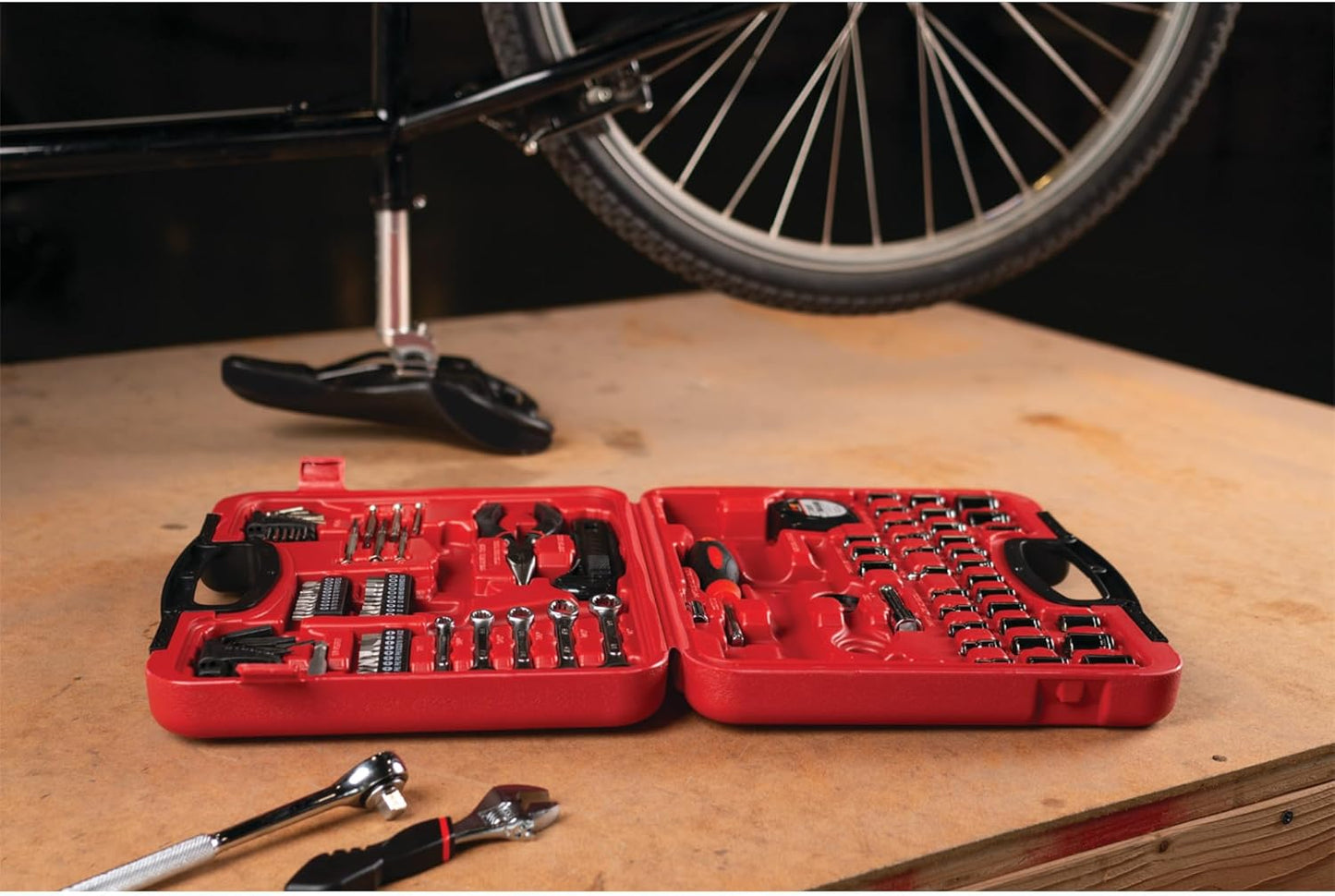Performance Tool W1532 SAE/Metric 107 Piece Home & Auto Tool Set