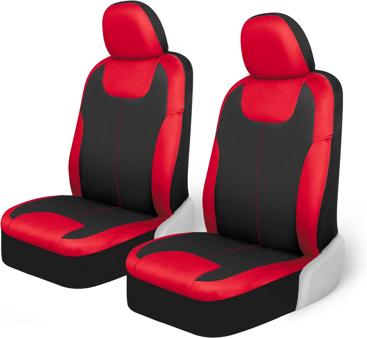 BDK Auto MTSC-234-GR: Motor Trend Leatherette Duotone 4Pc
