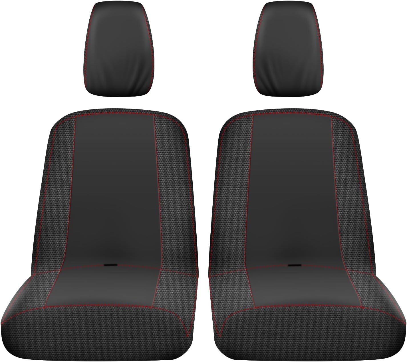 BORDAN UTV Seat Cover for 2002-2008 Polaris Ranger 500 700 800(Front Seat Only), Heavy Duty 1680D Waterproof Full Protection Outdoor Bench Seat Cover Set(4 PCS)