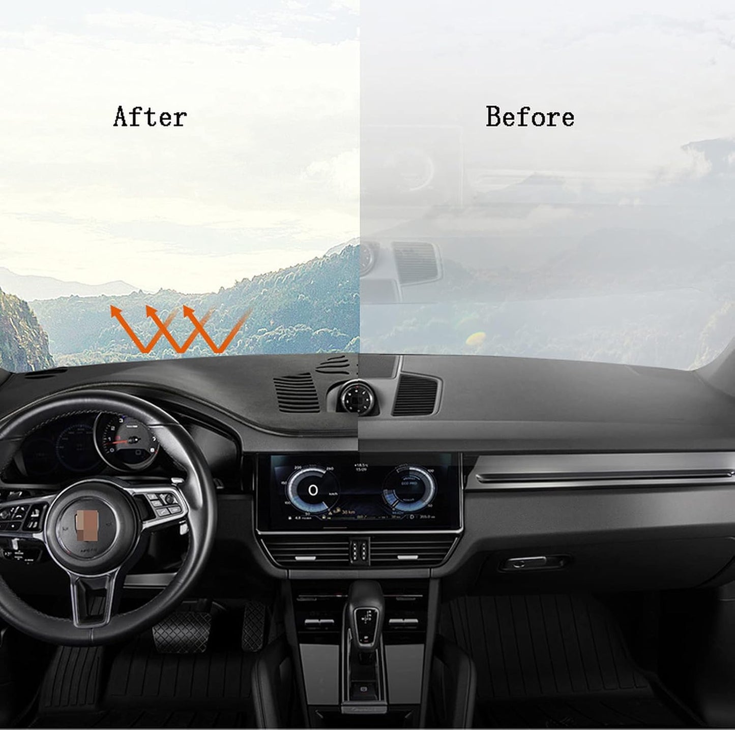 Fit For Lexus IS 250 350 2006-2013 Interior Dash Covers UV protection Non-slip Dashboard Cover