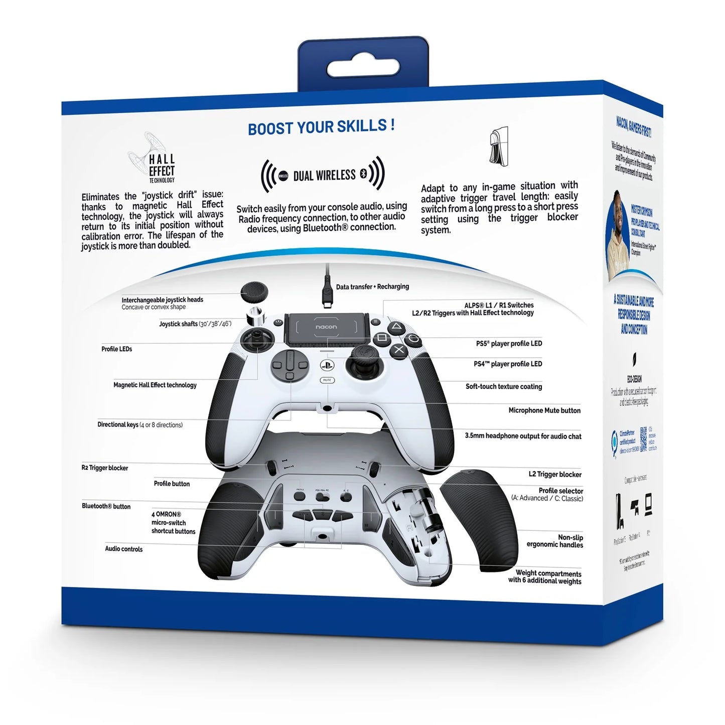 Nacon - Revolution 5 Wireless Controller - White