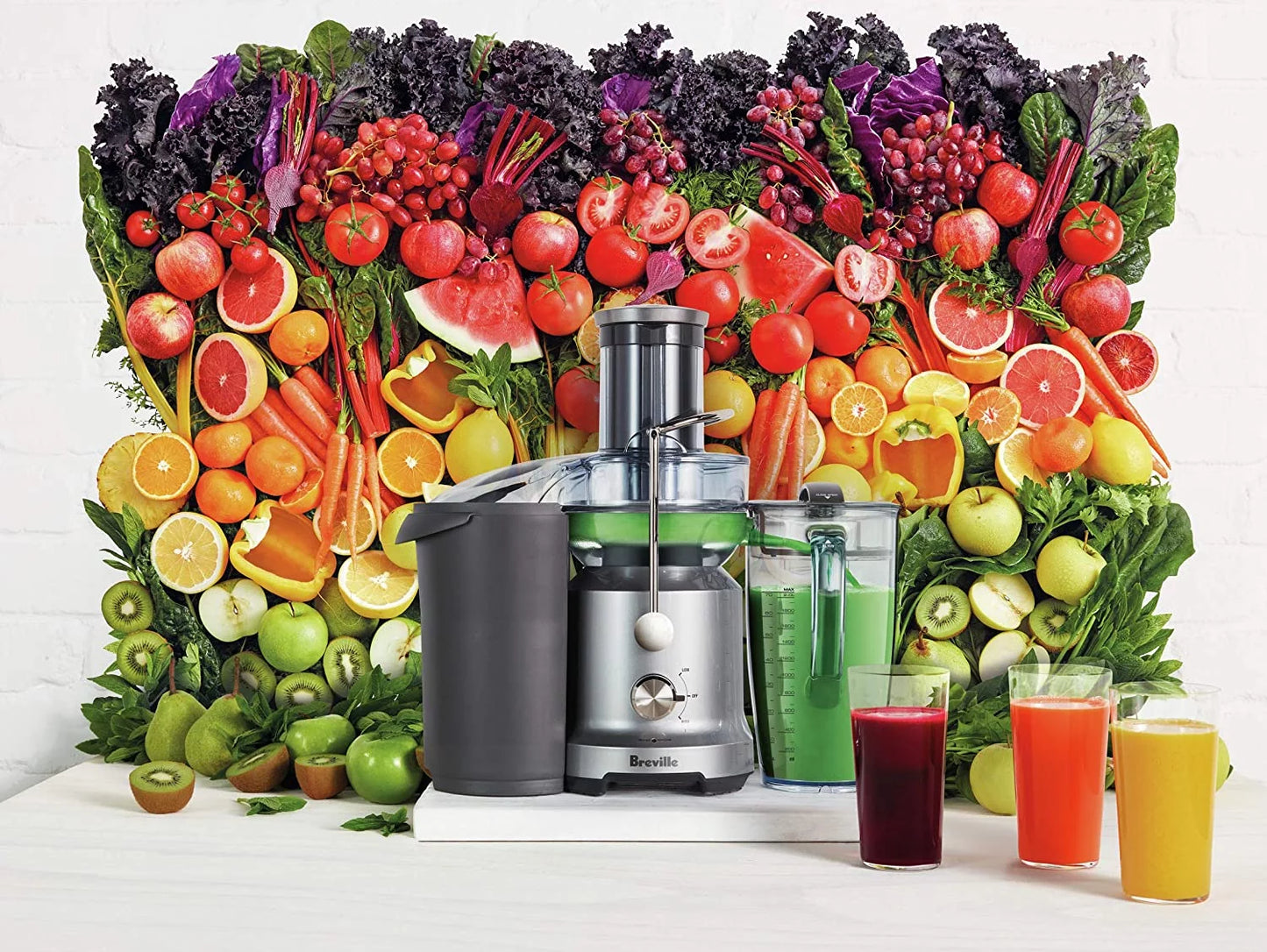 Excellent Breville Juice Fountain Cold Juicer Silver BJE430SIL