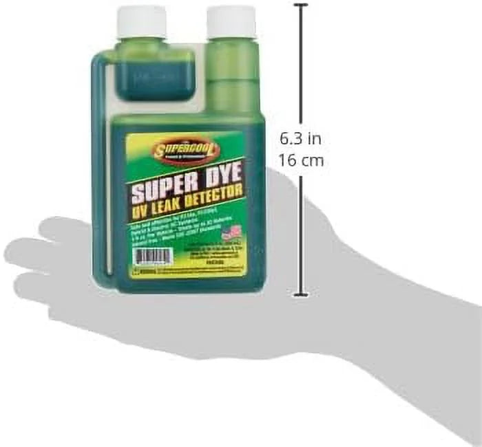 Supercool A/C Leak Detection Dye,8 Oz D8