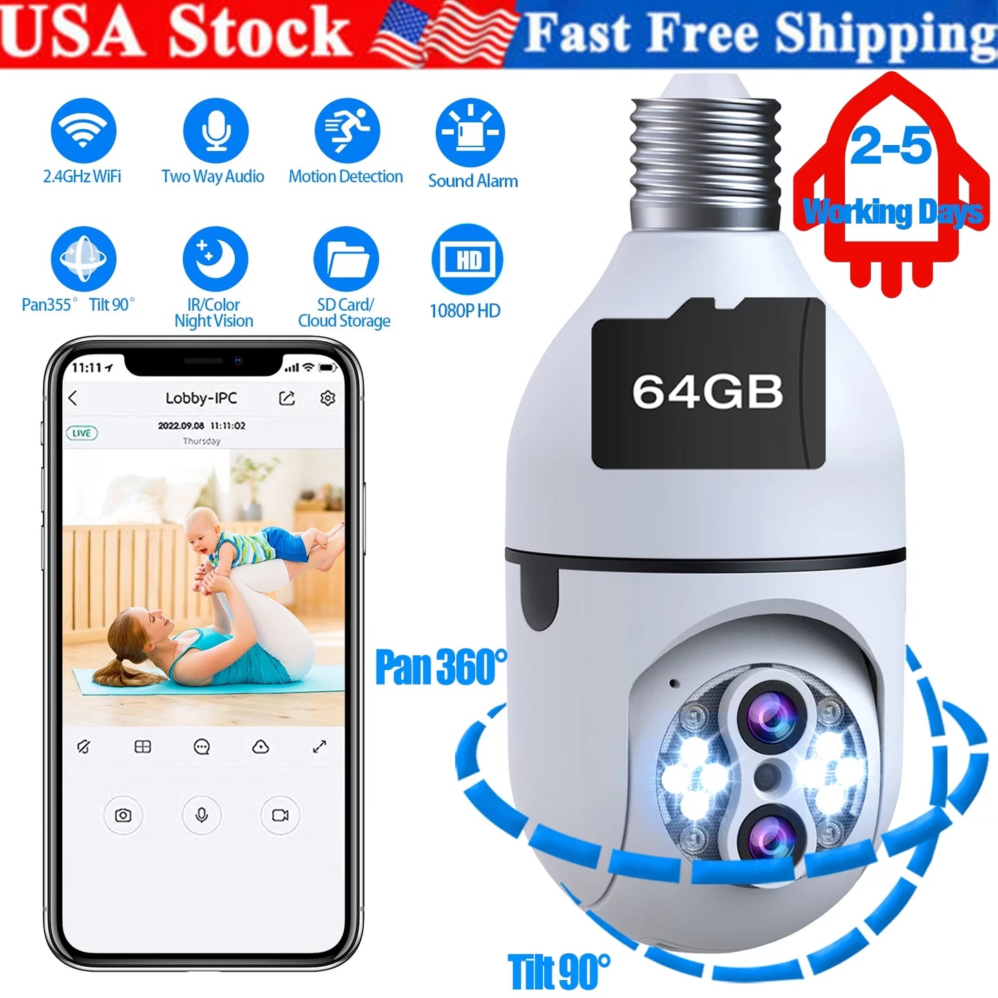 Toguard SC11 Security Camera Outdoor Dome Surveillance Camera