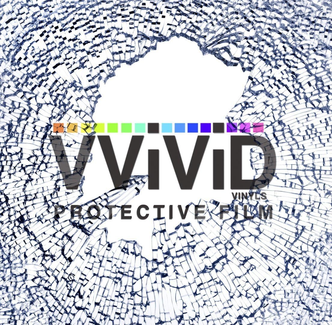 VViViD 8 Mil Clear Safety Anti-Shatter Film Window Protection Vinyl - 60 Inch x 6.5ft