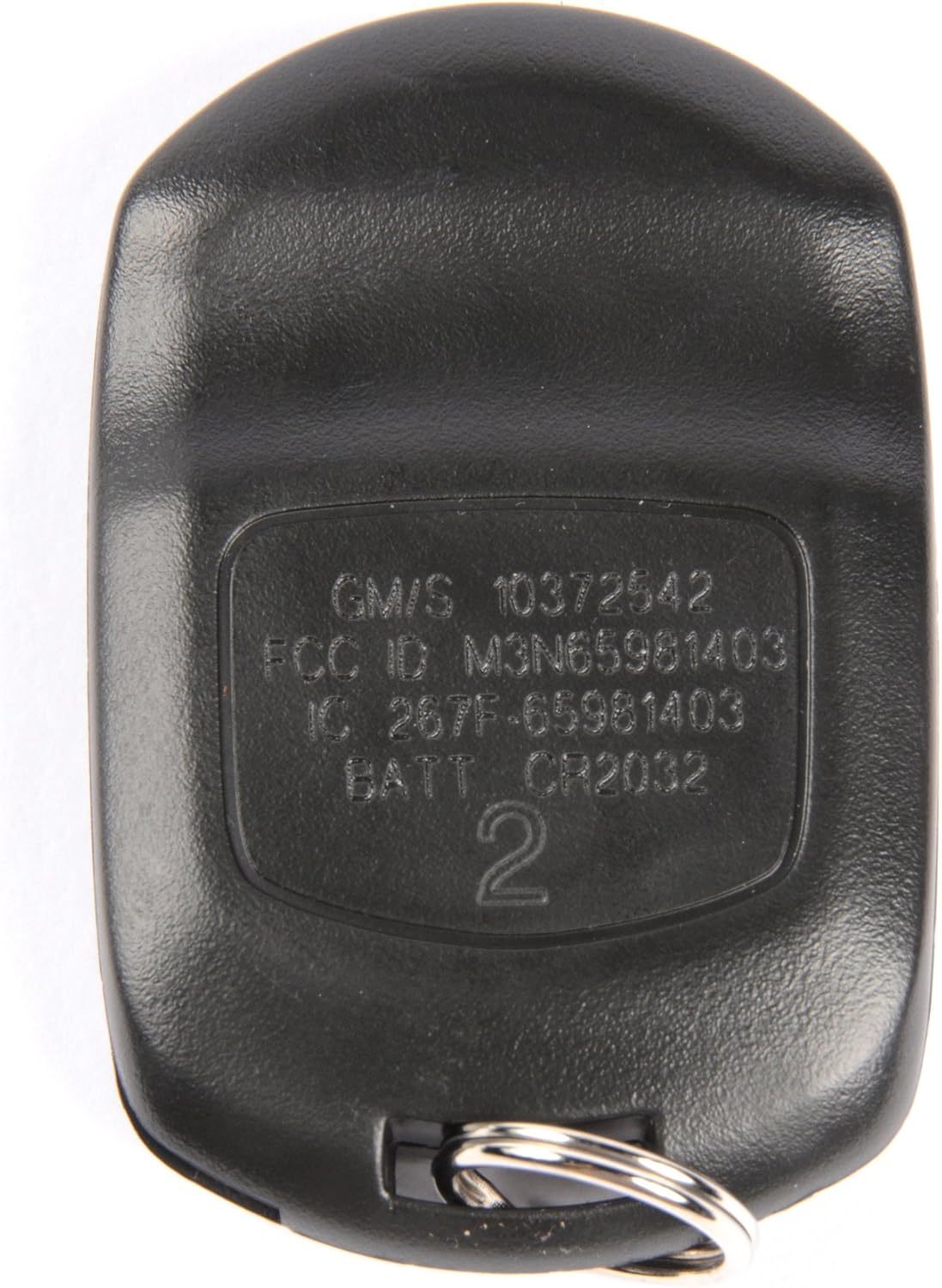 ACDelco 10372542 GM Original Equipment 4 Button Keyless Entry Remote Key Fob