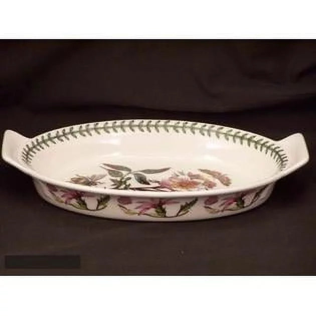 Portmeirion Botanic Garden Oval Gratin Dish, Small