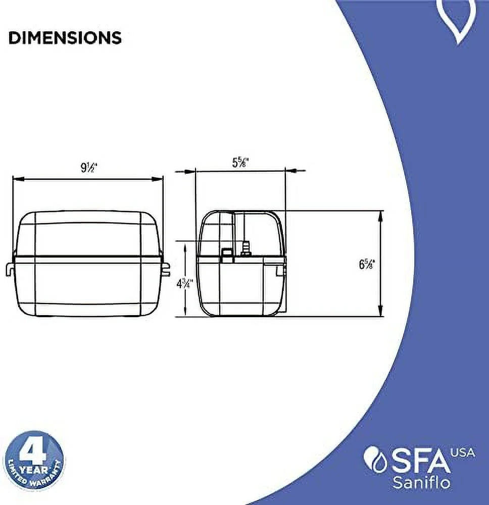 Sanicondens Condensate Pump - Residential &