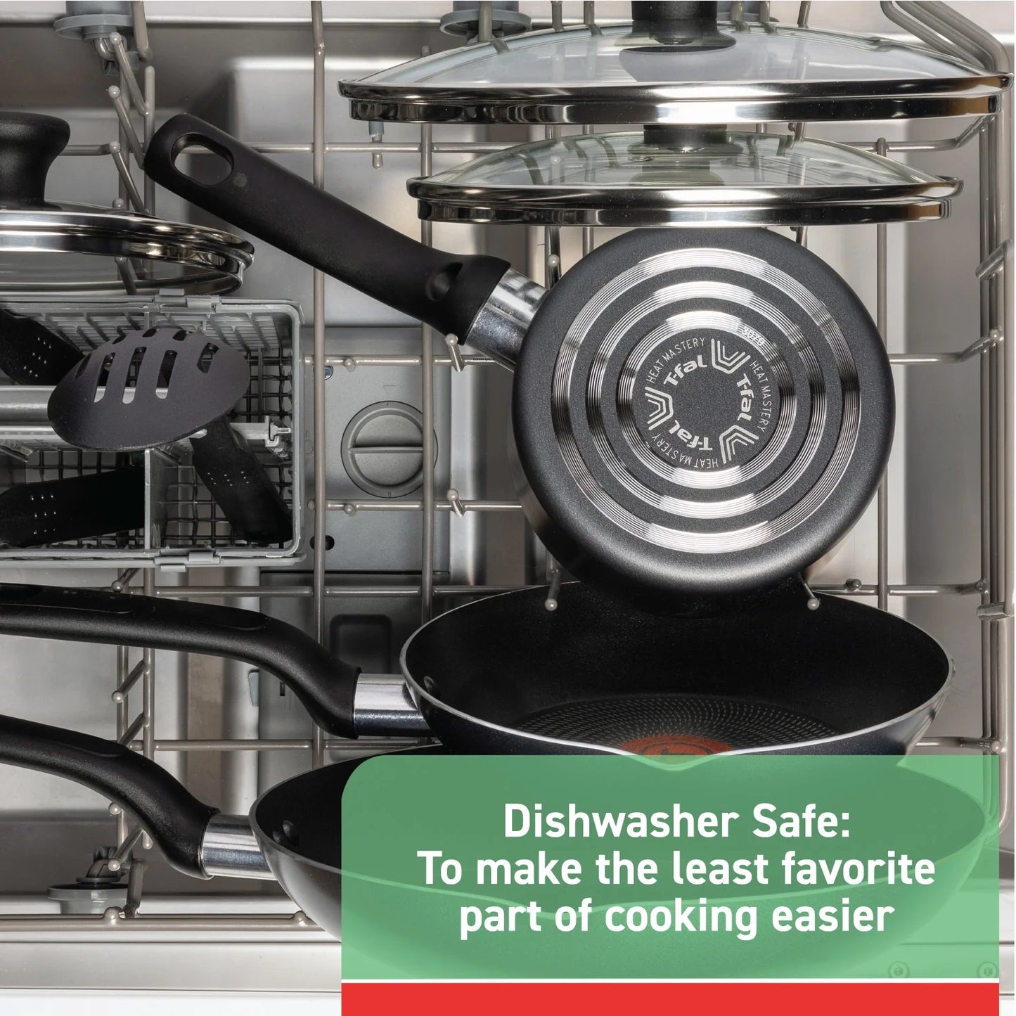 T-fal 12 Quart Non-Stick Dishwasher Safe Stockpot