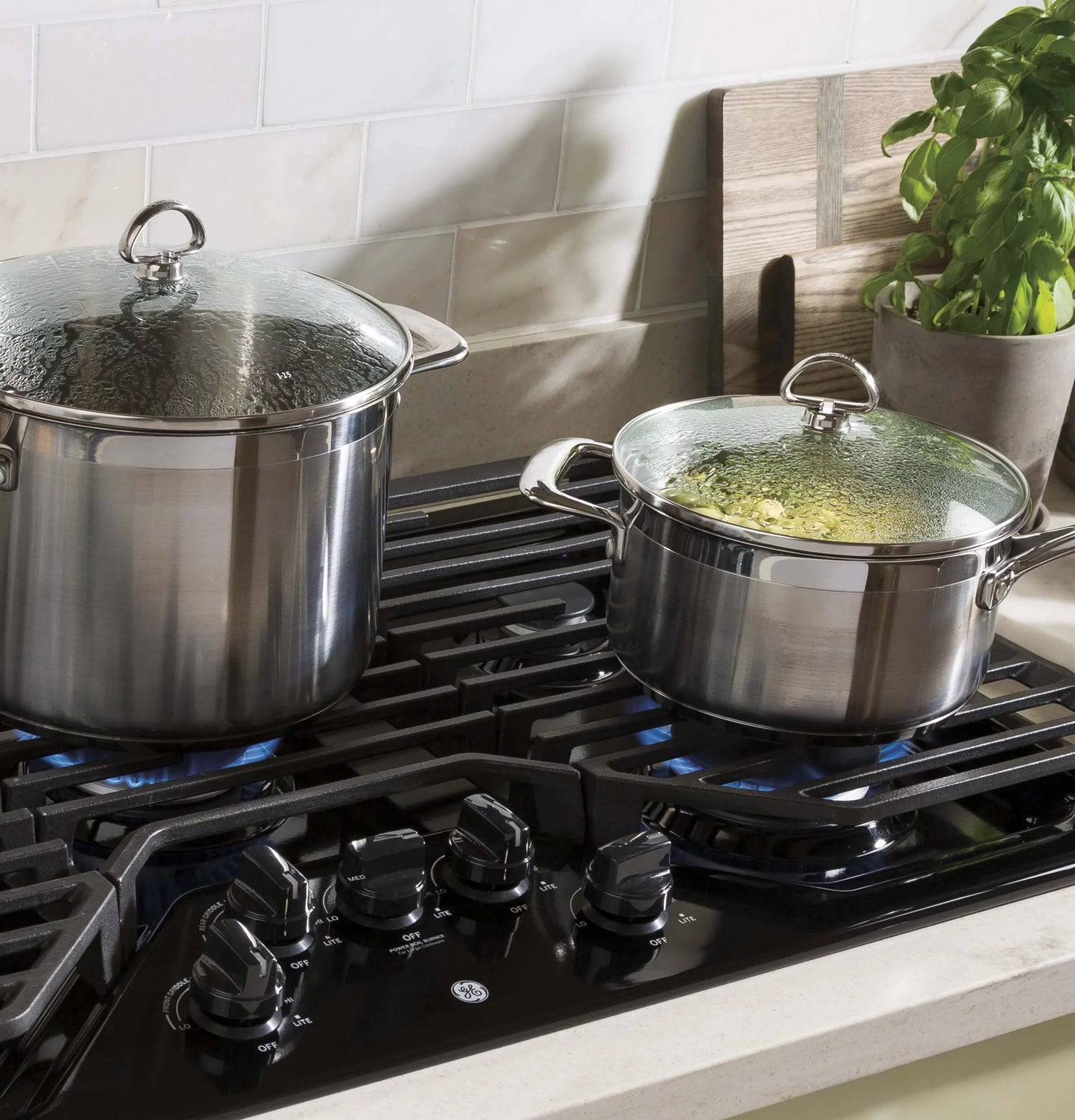 GE APPLIANCES JGP5036DLBB COOKTOPS (GAS) Stainless Steel