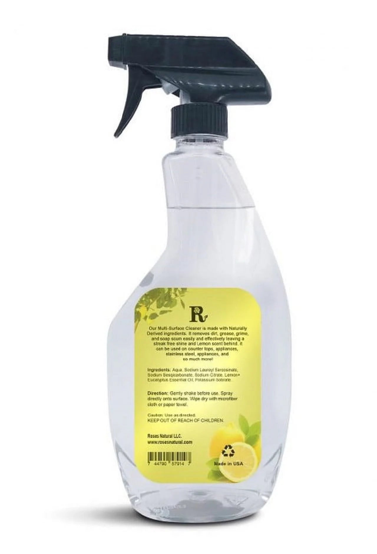 Natural Multi-Surface Cleaner (Lemon + Eucalyptus)