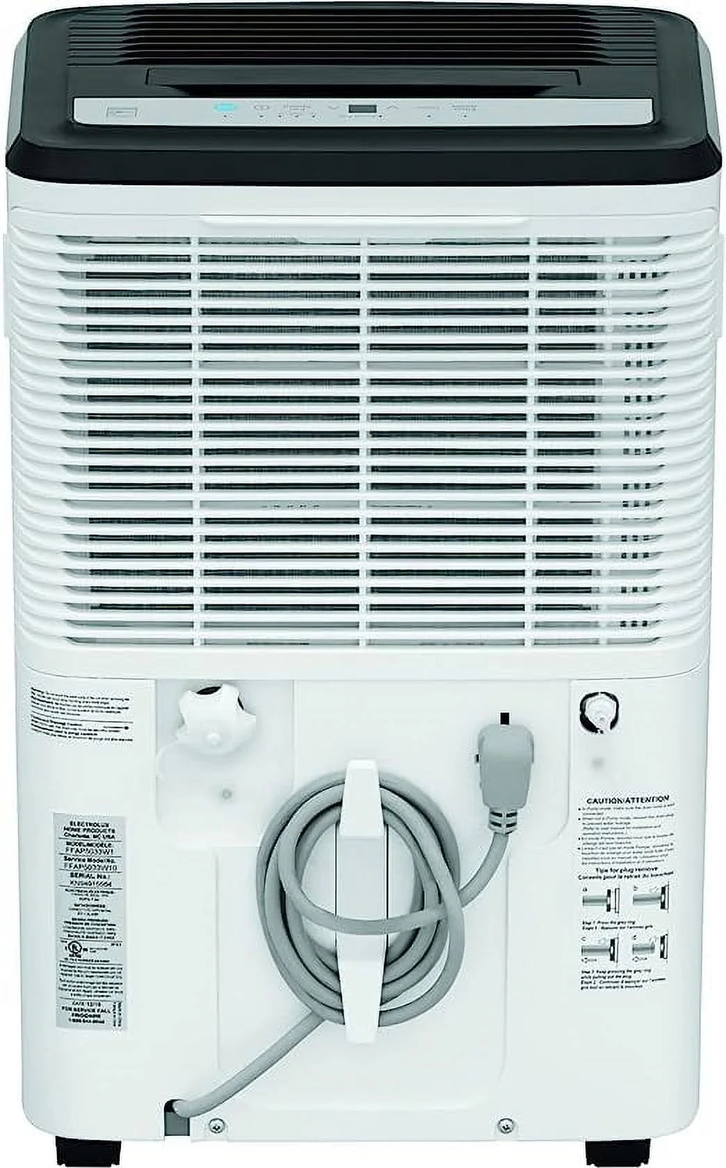 Open Box Frigidaire 50 Pint Dehumidifier FFAP5033W1 - White