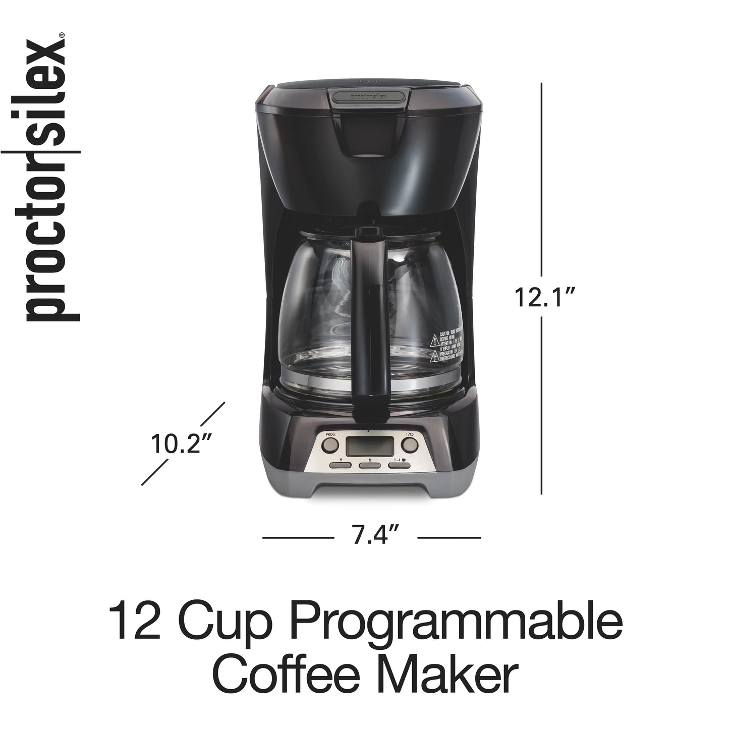 Proctor Silex 12 Cup Programmable Coffeemaker | Model# 43672