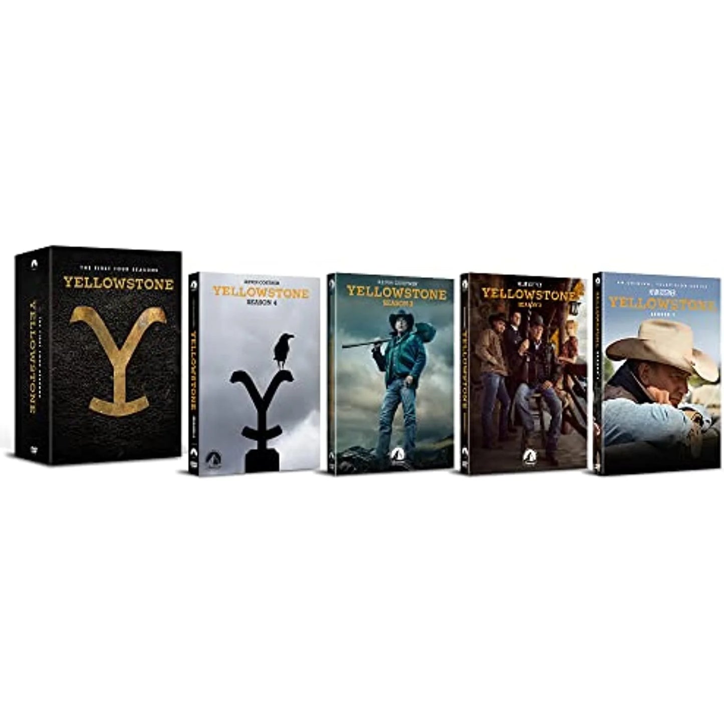 Yellowstone: The First Four Seasons Dvd