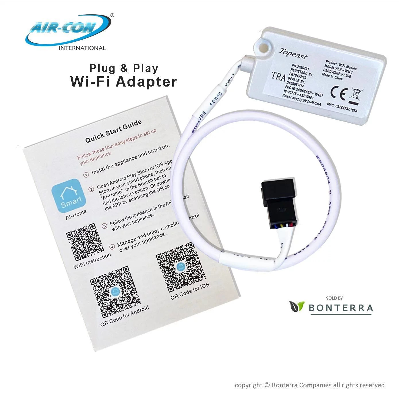 WiFi Adapter for Aircon Mini Splits