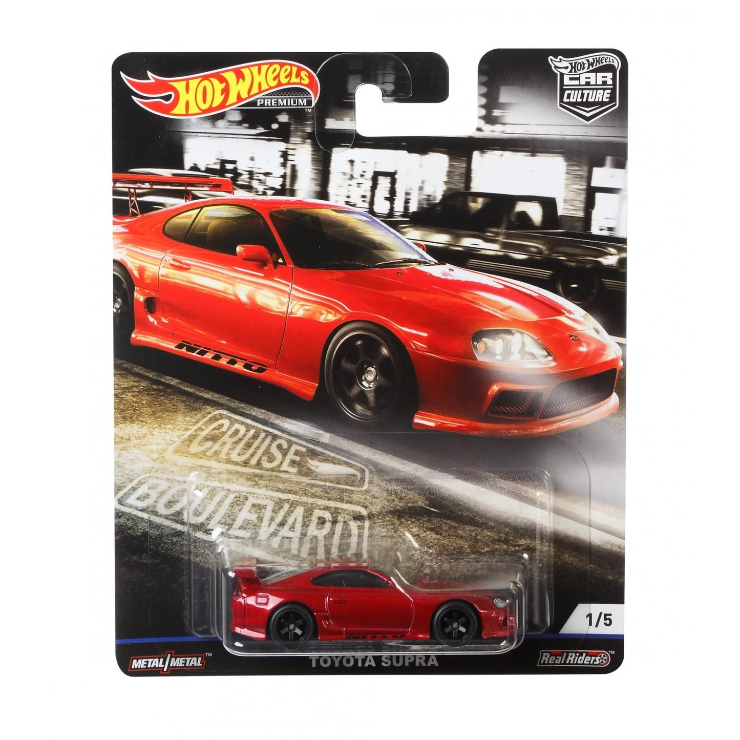 Hot Wheels Premium Car Culture Toyota Supra Play Vehicle