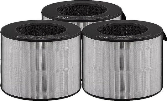 HEPA Carbon Filter Replacement PFSPTC01 For LG PuriCare AeroTower Air Purifier U9CV2B / U9CS1C / U9CV1C (NOT For 360 AS560DWR0), 3 Pack