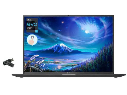 New LG Gram 17 WQXGA Business Laptop, Intel Evo 11th Gen Intel Core i7-1195G7 Processor, Windows 10 Pro, 16GB RAM, 512GB SSD, Tech Deal USB