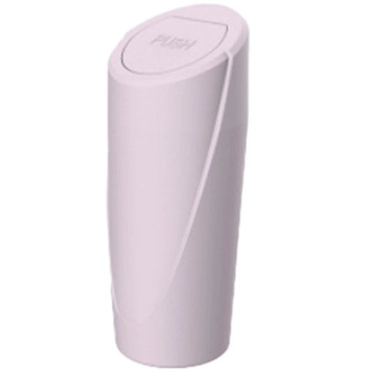 perfk Car Trash Can Cup Holder ,Small Car Trash Bin Easy to Install Organizer Car Storage Bucket Vehicle Garbage Bin for Truck pink