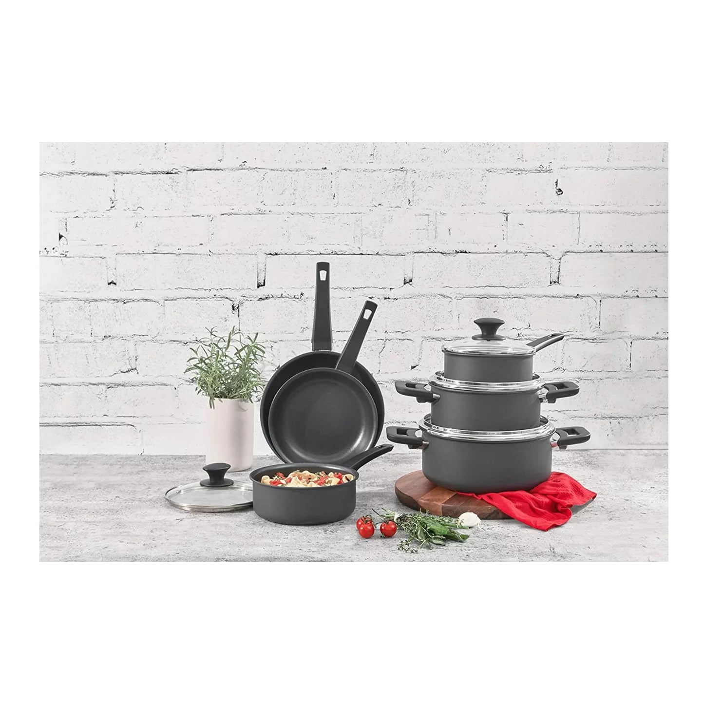 Cuisipro Aluminum Cookware Set (10-piece)