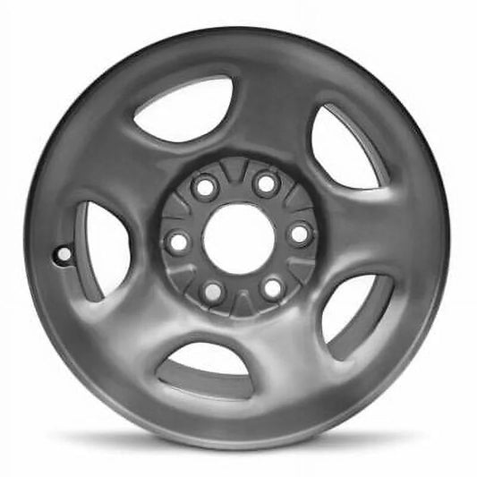 For 2003-2012 Chevrolet Express 3500 16 Inch Painted Silver Rim - OE Direct Replacement - Road Ready Car Wheel