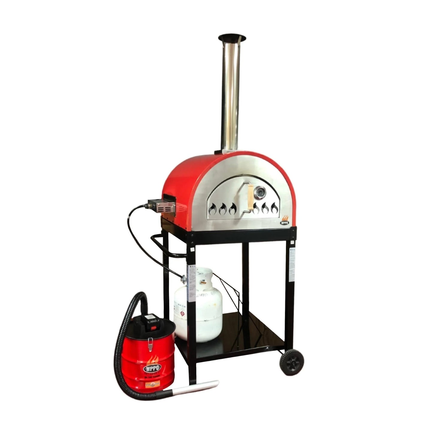 WPPO WKAV-01 18V Rechargeable Ash Vacuum with Attachments