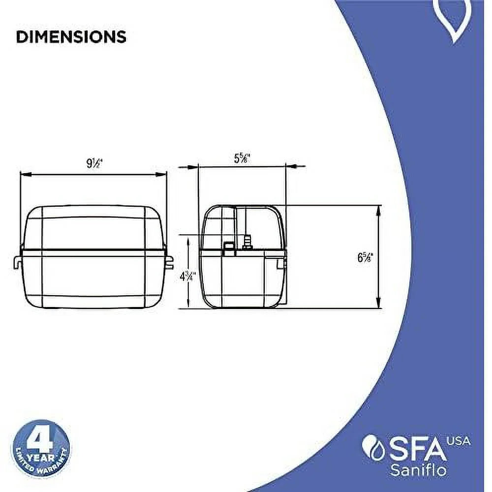 Sanicondens Condensate Pump - Residential &