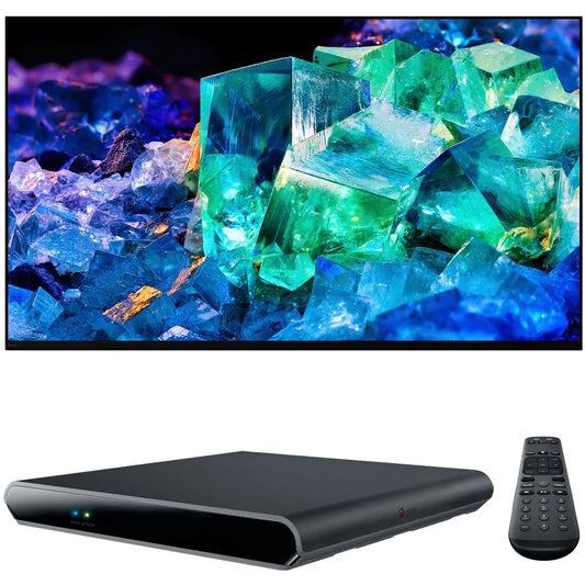 Sony XR55A95K 55 BRAVIA XR A95K 4K HDR OLED TV with Smart Google TV (2022) Cord Cutting Bundle with DIRECTV Stream Device Quad-Core 4K Android TV Wireless Streaming Media Player