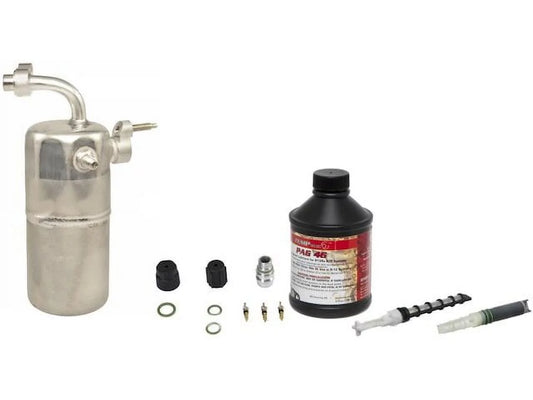 A/C Compressor Replacement Service Kit - Compatible with 2001 - 2006 GMC Sierra 2500 HD 2002 2003 2004 2005