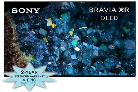 Sony XR65A80L 65 Inch 4K HDR OLED Smart Google TV with PS5 Features with an Additional 2 Year Coverage by Epic Protect (2023)