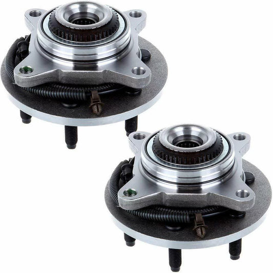 JADODE 515079 Front Wheel Bearing 6 Lugs Wheel Hub Bearing Assembly Replacement for Ford F-150 2005-2008, Lincoln Mark LT 2006-2008 Wheel Bearing w/ABS, 4WD 2PC
