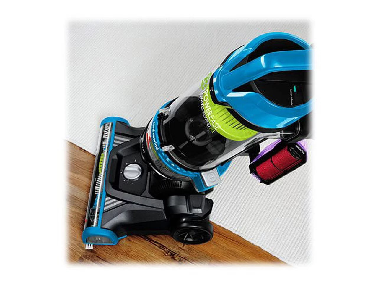 BISSELL PowerEase 2253 Swivel Rewind Pet Vacuum in Blue