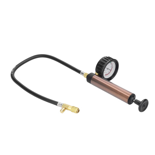 Shinysix Automotive Leak Detector, Universal Car Tanks Leakage Detection Tool for Radiator Water Pressure Testing, Auto Air Conditioning Cooling, Coolant Vacuum Purge Kit