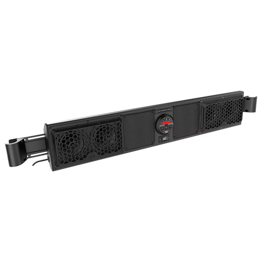 MTX MUDSYS46 Mud Series Bluetooth 4 Speaker Overhead UTV Audio Sound Bar System