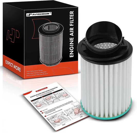 A-Premium Engine Air Filter Compatible with Acura Integra 1994 1995 1996 1997 1998 1999 2000 2001, Rigid Panel, Replace# 17220-P72-505