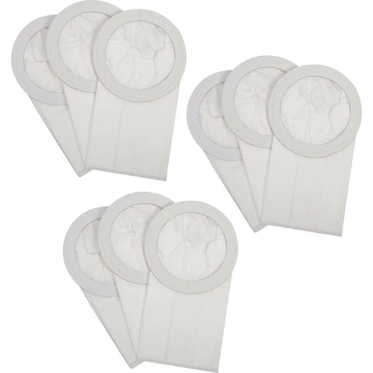 Global Industrial HEPA Filter Bag For 6 Quart Backpack, 9 Bags/Pack