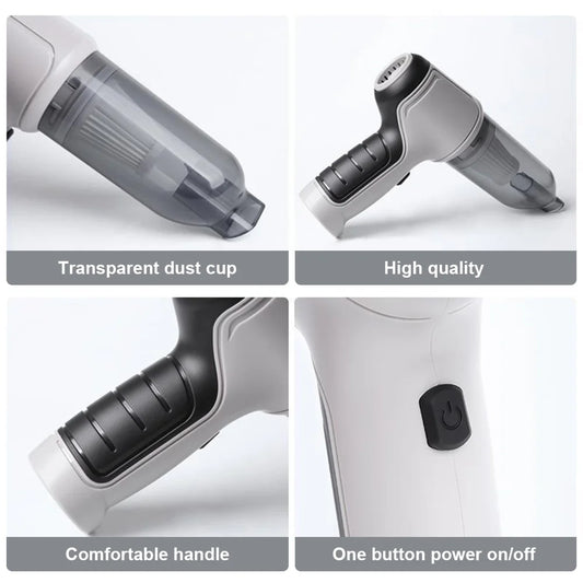 PowerfulAnself Handheld Cordless Vacuum Cleaner for Car with 9000Pa Suction and USB Charge