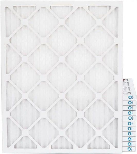 16X20x1 MERV 8 Pleated HVAC AC Furnace 1 Inch Air Filters By Pamlico. Case Of 12. Exact Size: 15-1/2 X 19-1/2 X 3/4
